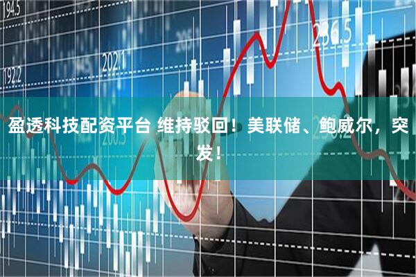 盈透科技配资平台 维持驳回！美联储、鲍威尔，突发！